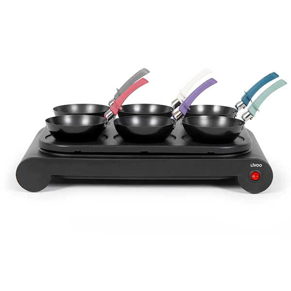 Appareil mini-crêpes et mini-woks 47 cm DOM200 Livoo
