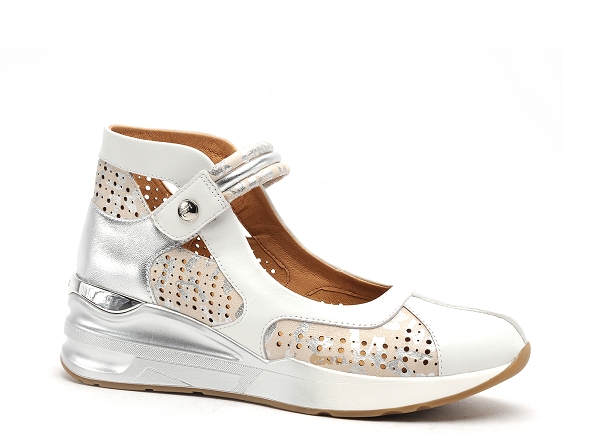 Fugitive escarpins femme viffy blanc