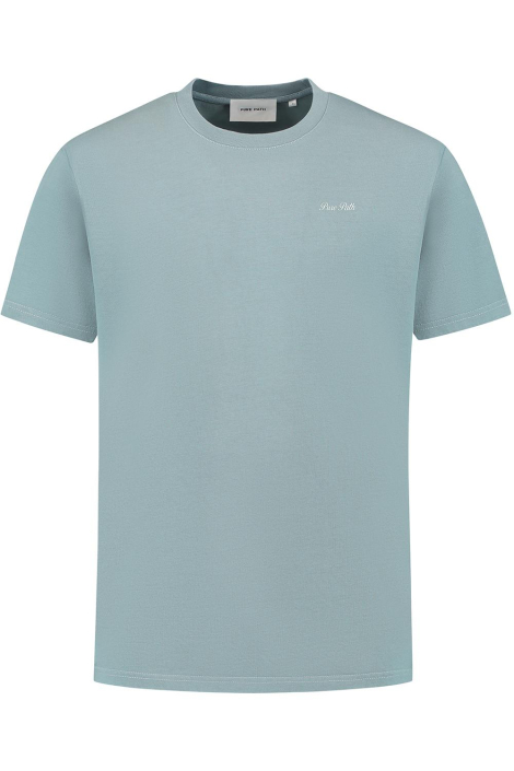 Pure Path blauwe heren t-shirt