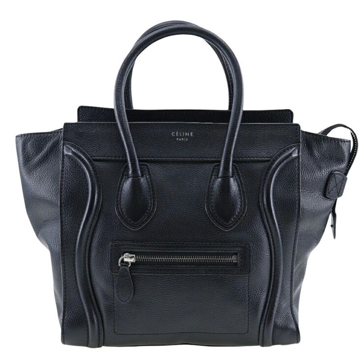 Celine Vintage Celine Luggage Black