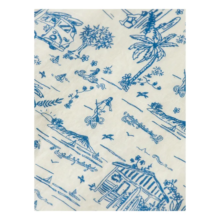 Scotch & Soda Blouse Surf and Sup | Blanc