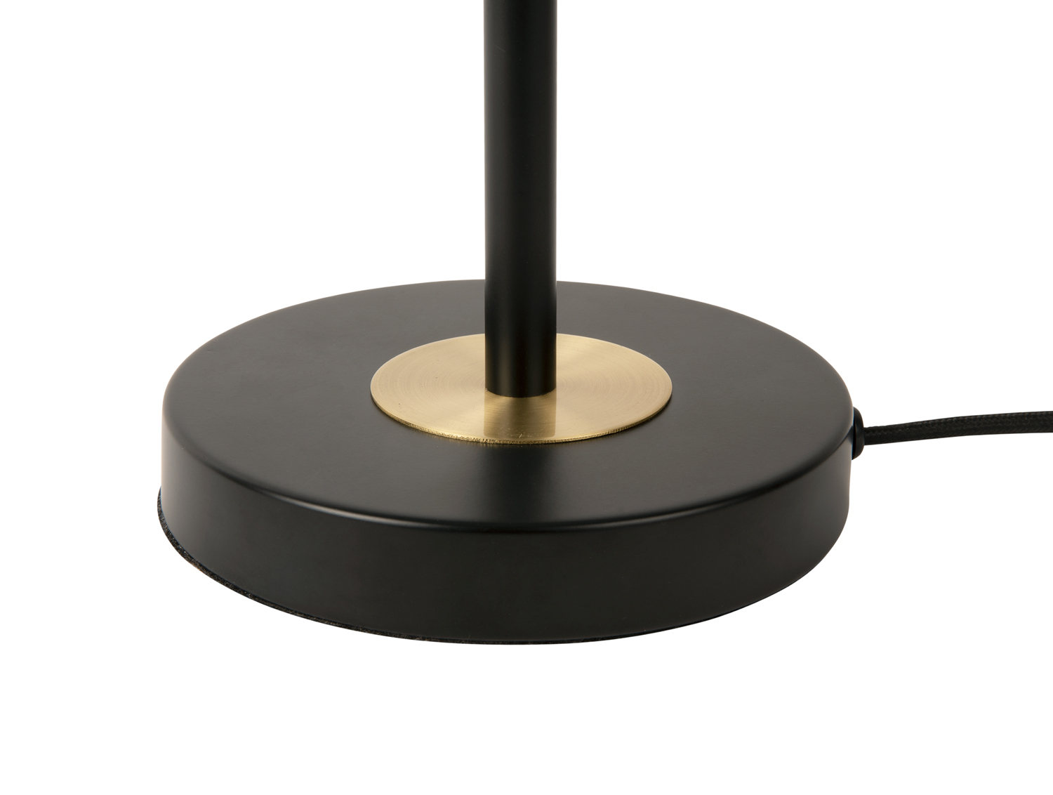 Table lamp Gold Disc black
