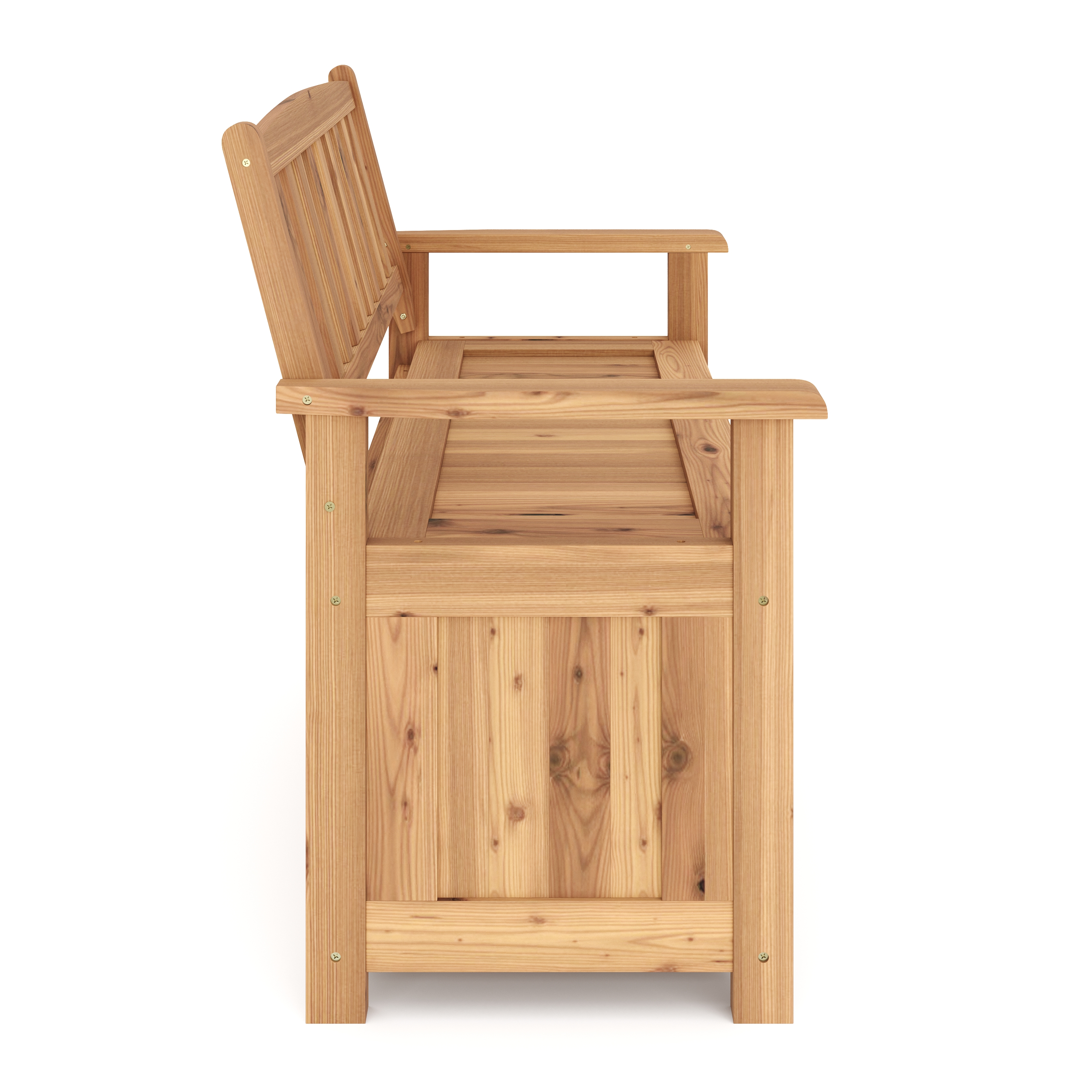 Truhenbank Holz ROSALIA 120 cm natur
