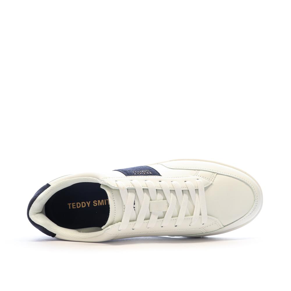 Teddy Smith Baskets Blanc/Marine Homme Teddy Smith 78850