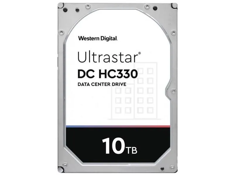 WD Ultrastar DC HC330 WUS721010ALE6L4 - Harddisk - krypteret - 10 TB - intern - 3.5