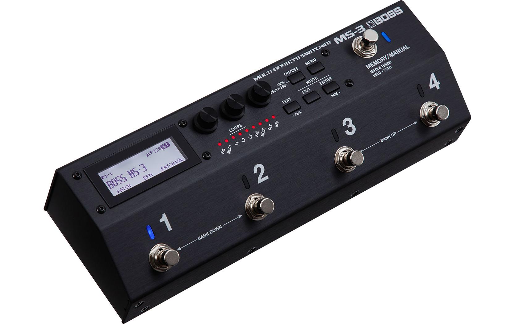 Pedal MS-3<br>Die Weiterentwicklung des Pedalboards