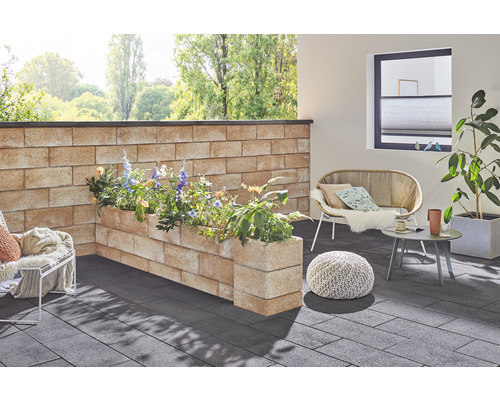 Bellamur massieve baksteen, sahara wit melange, 50 cm x 25 cm x 20 cm