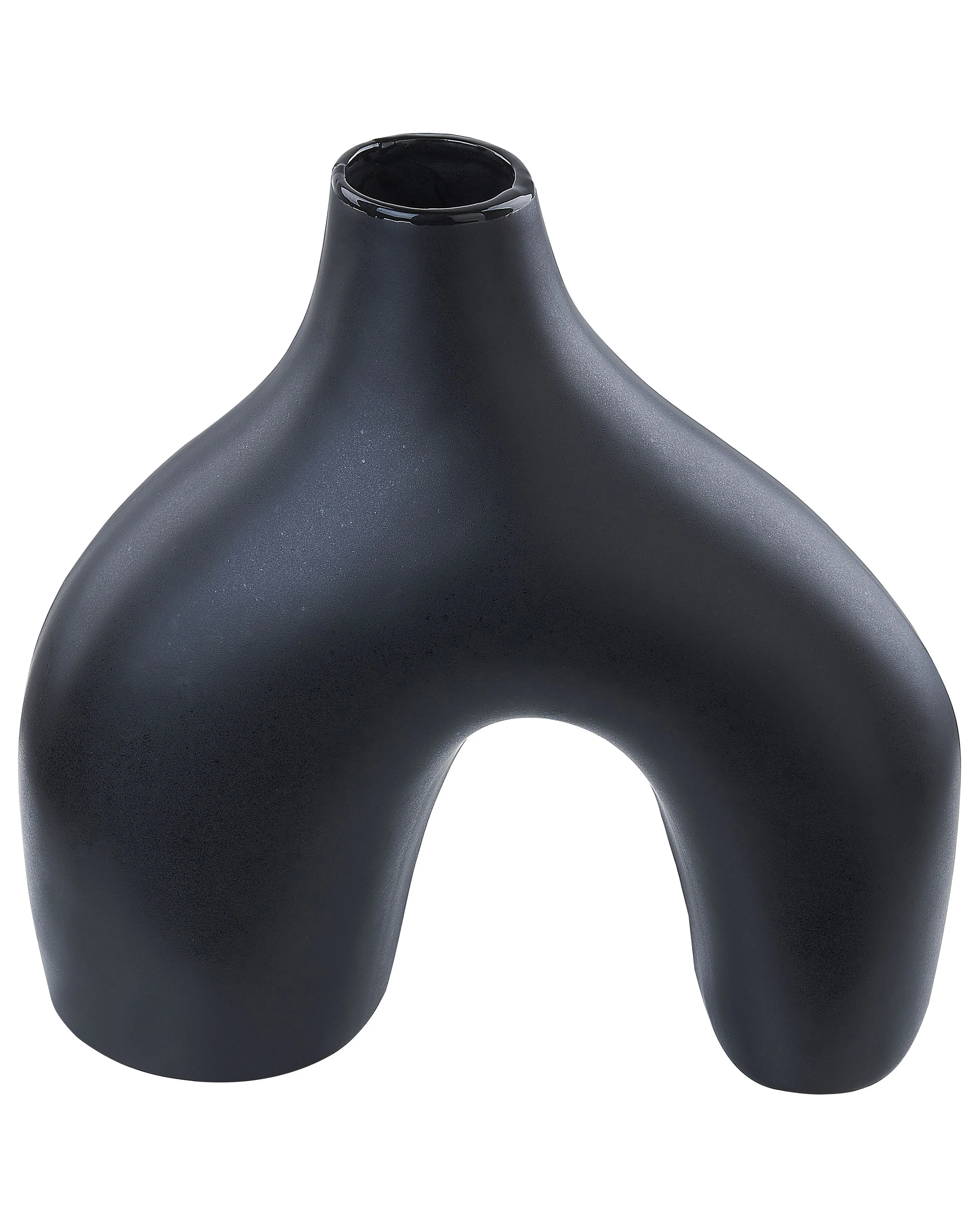 Bloemenvaas LAMIA Keramiek 30 cm Zwart
