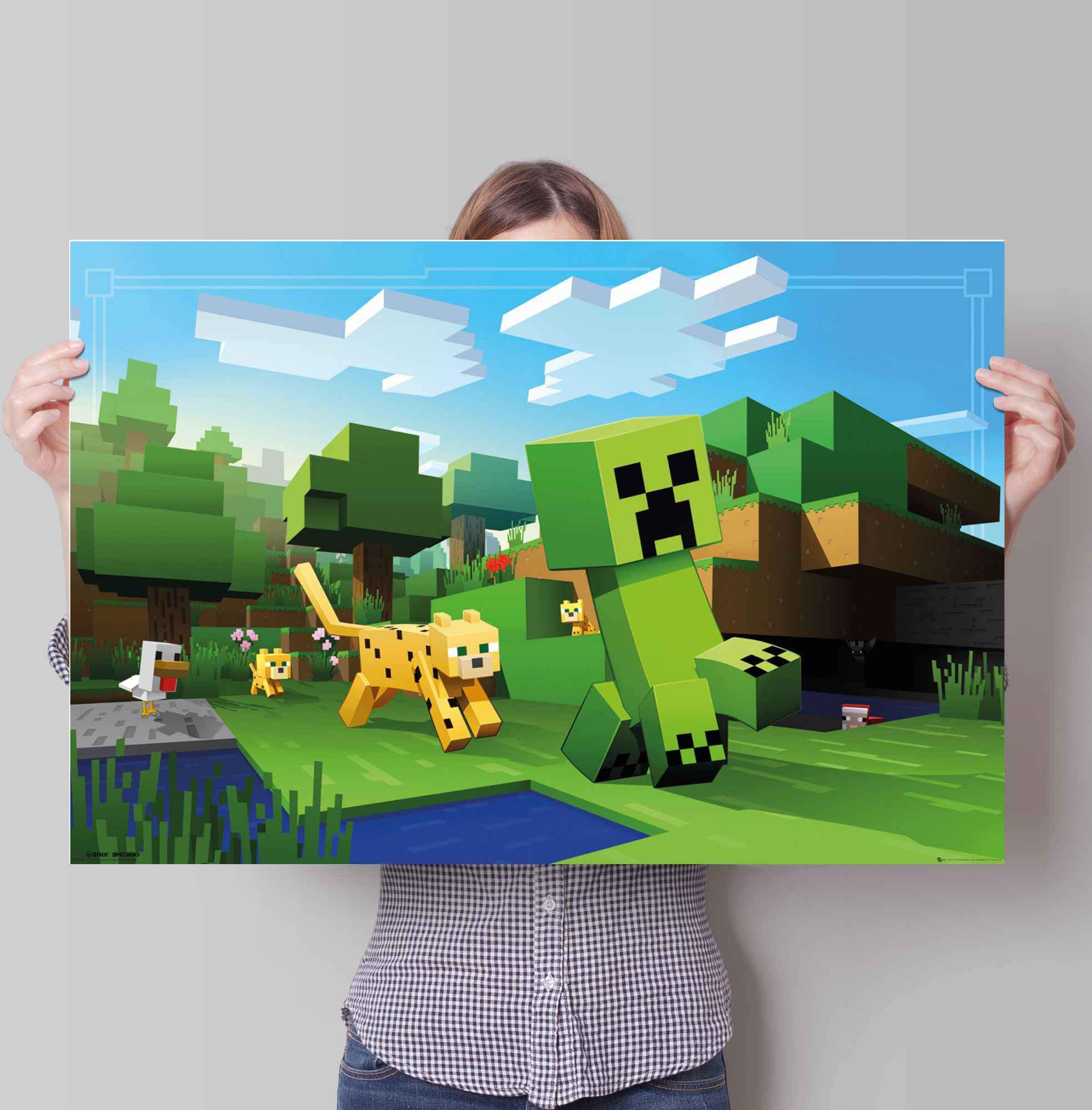 Reinders! Poster »Poster Minecraft« Spiele 1 Stk. tlg.