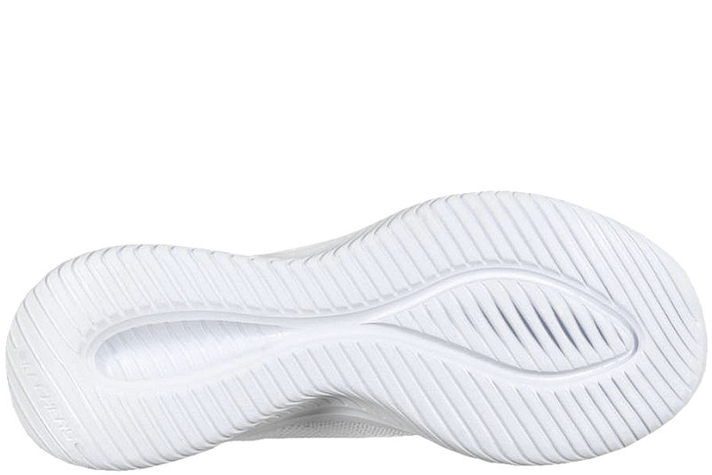 SKECHERS ULTRA FLEX 3.0 BRILLIANT PATH WHITE VEGAN SLIP-INS