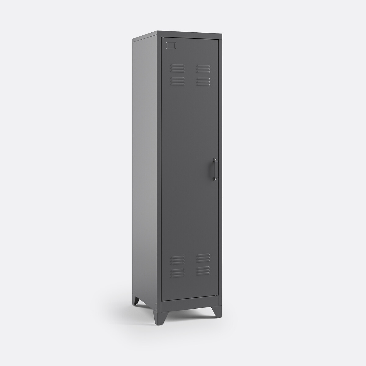 LA REDOUTE INTERIORS<br>Guarda-roupa de metal, 1 porta, Hiba