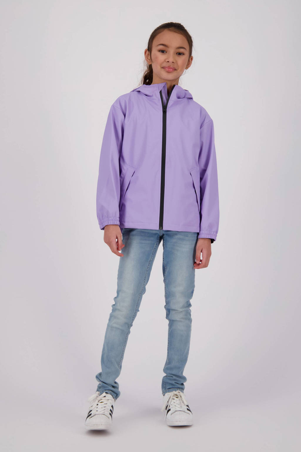 Vingino kids regenjas Thyfoon lila
