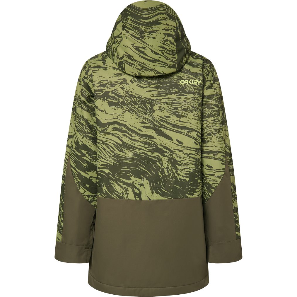 Oakley TNP TBT Skijacke Damen duality swirl dbl green