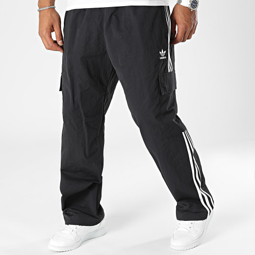 Pantalon Cargo A Bandes 3 Stripes HR3364 Noir