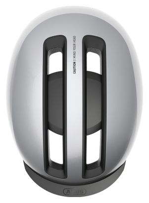 Casque Abus HUD-Y Argent Gleam