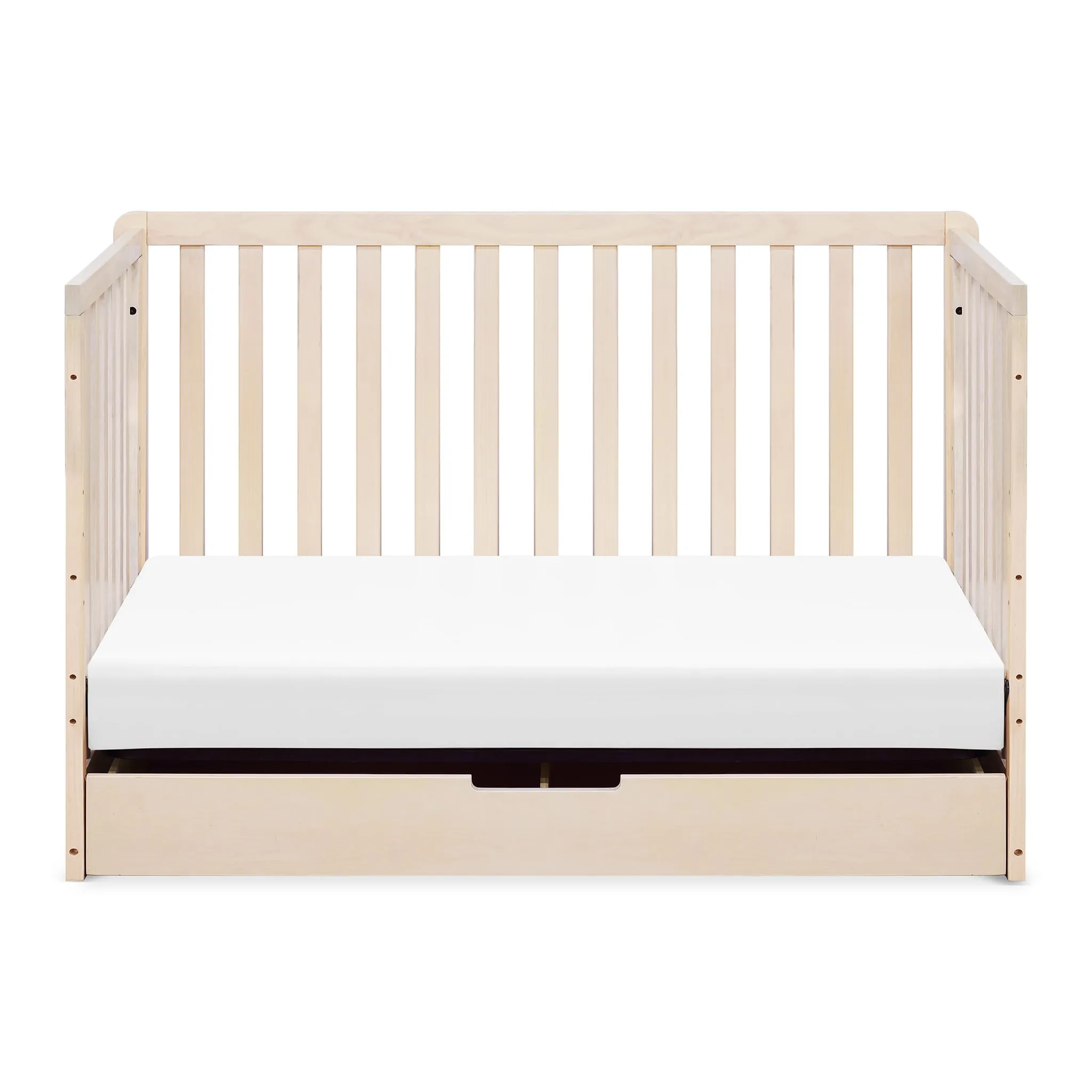 DaVinci Couchette Convertible 4-en-1 Colby avec Tiroir Gigogne - Naturel Lavé