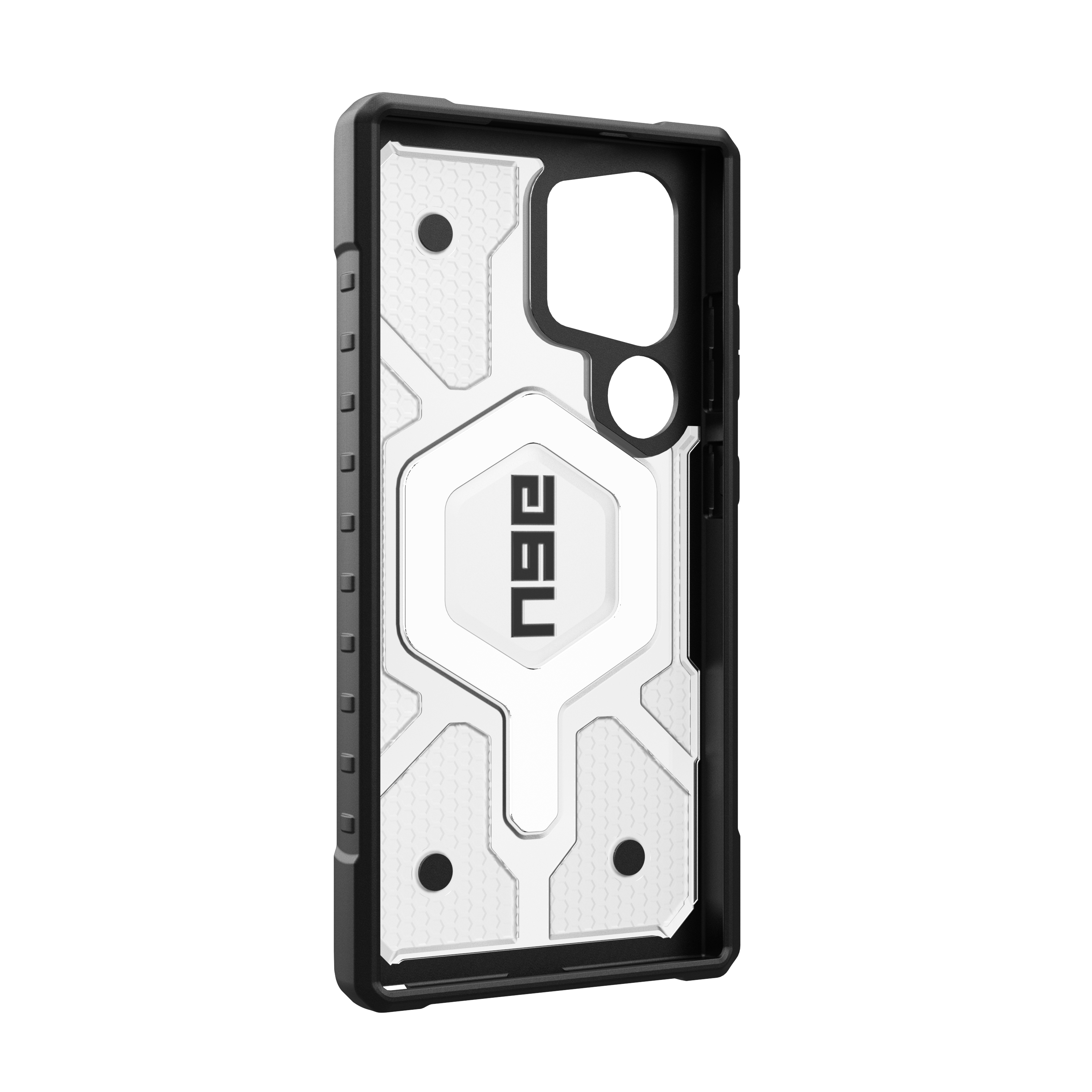Samsung Galaxy S24 Ultra Schutzhülle Pathfinder MagSafe-Modul (214427114343) - Transparent (Ice)