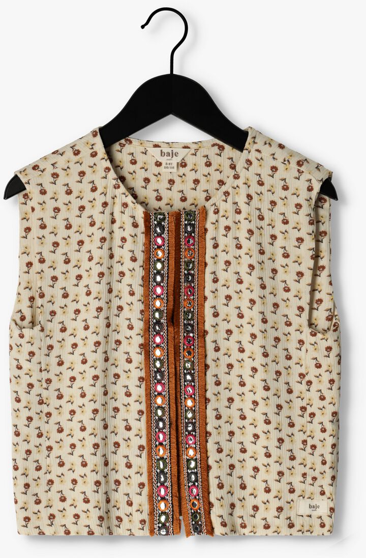 BAJE STUDIO beige baje studio gilet gilet