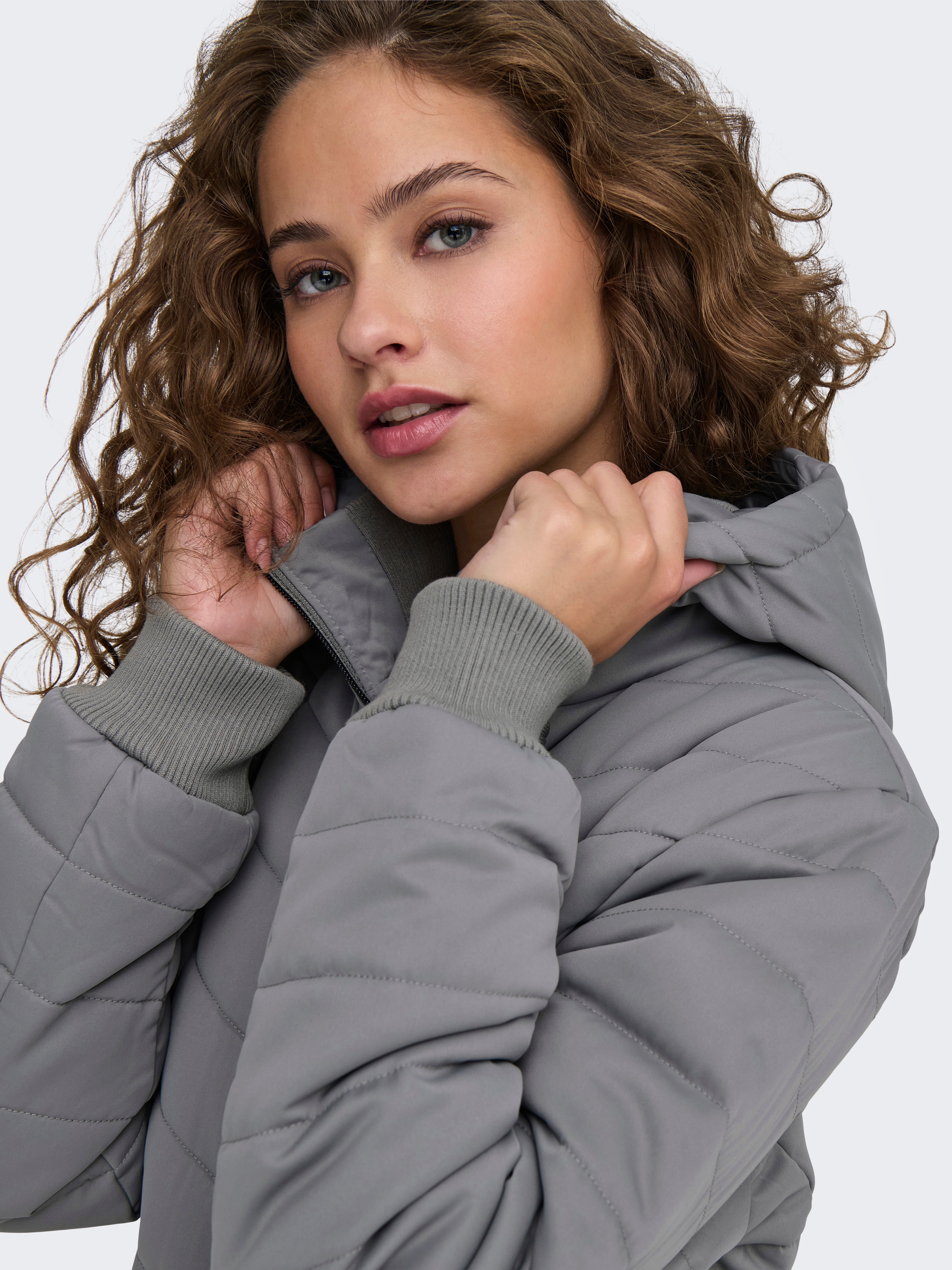 JDYEBONIE Daunenjacke Steel Gray
