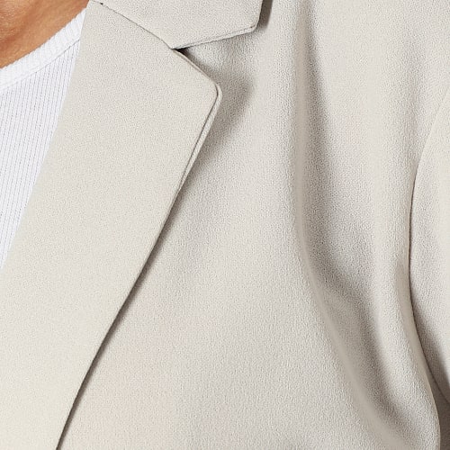Veste Blazer Femme Geggo Beige