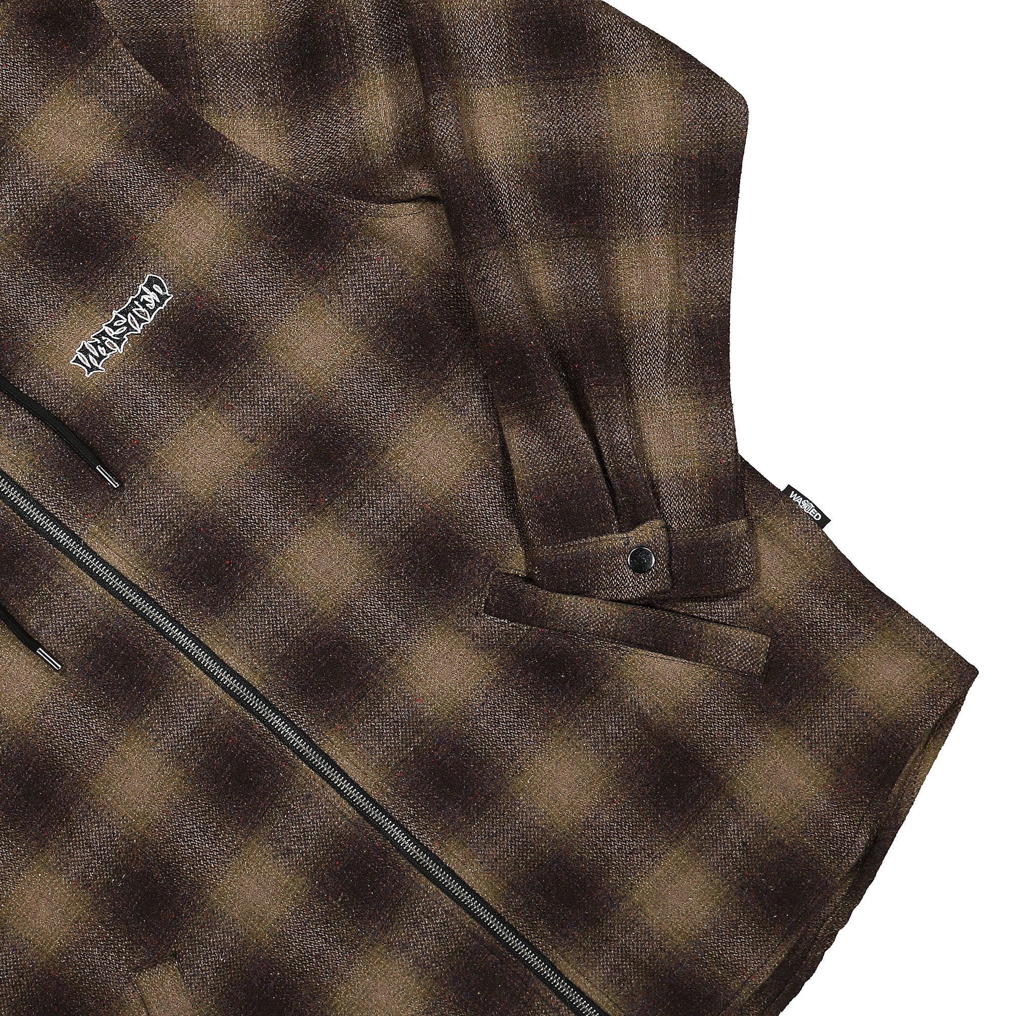 Wasted Paris<br>Shadow Plaid Method Shirt