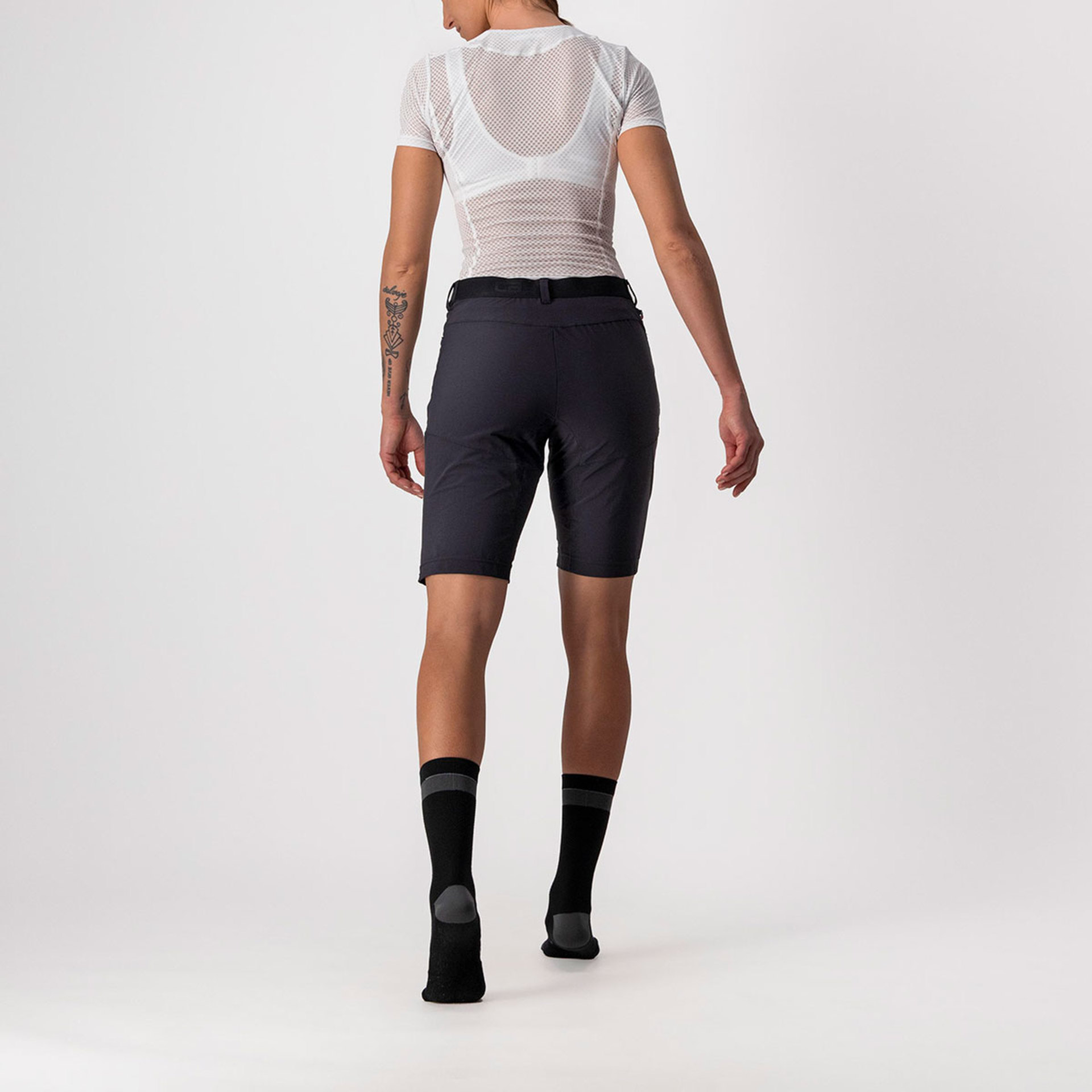 Castelli Unlimited Baggy MTB Fietsbroek Kort Zonder Bretels Zwart Dames