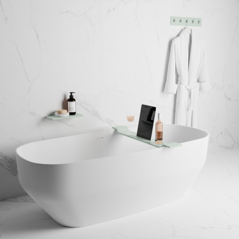 Mondiaz Easy badplank 86cm greey