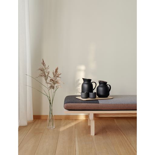 Stelton Amphora Termokande, Soft Black, 1 L
