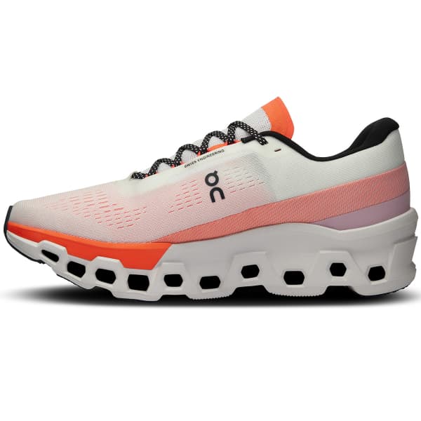 Chaussure running ON RUNNING CLOUDMONSTER 2 WHITE/FLAME