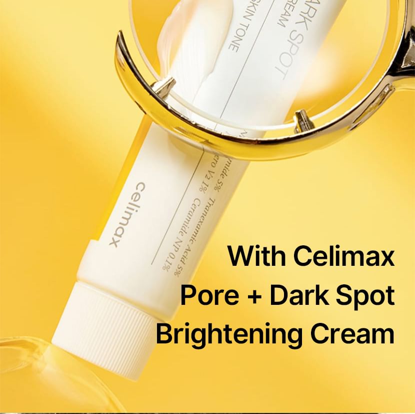 celimax - Poriën- en donkere vlekkenverhelderende crème