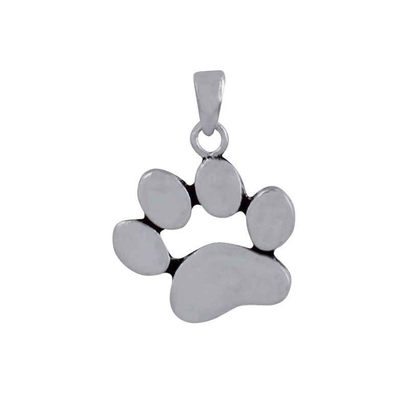 Pendentif Argent Patte de Chien