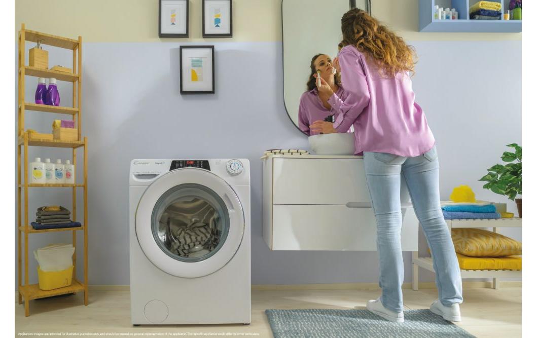 Waschmaschine RO 1496DWMCT/1-S Links<br>Frontlader mit 9 kg Ladekapazität
