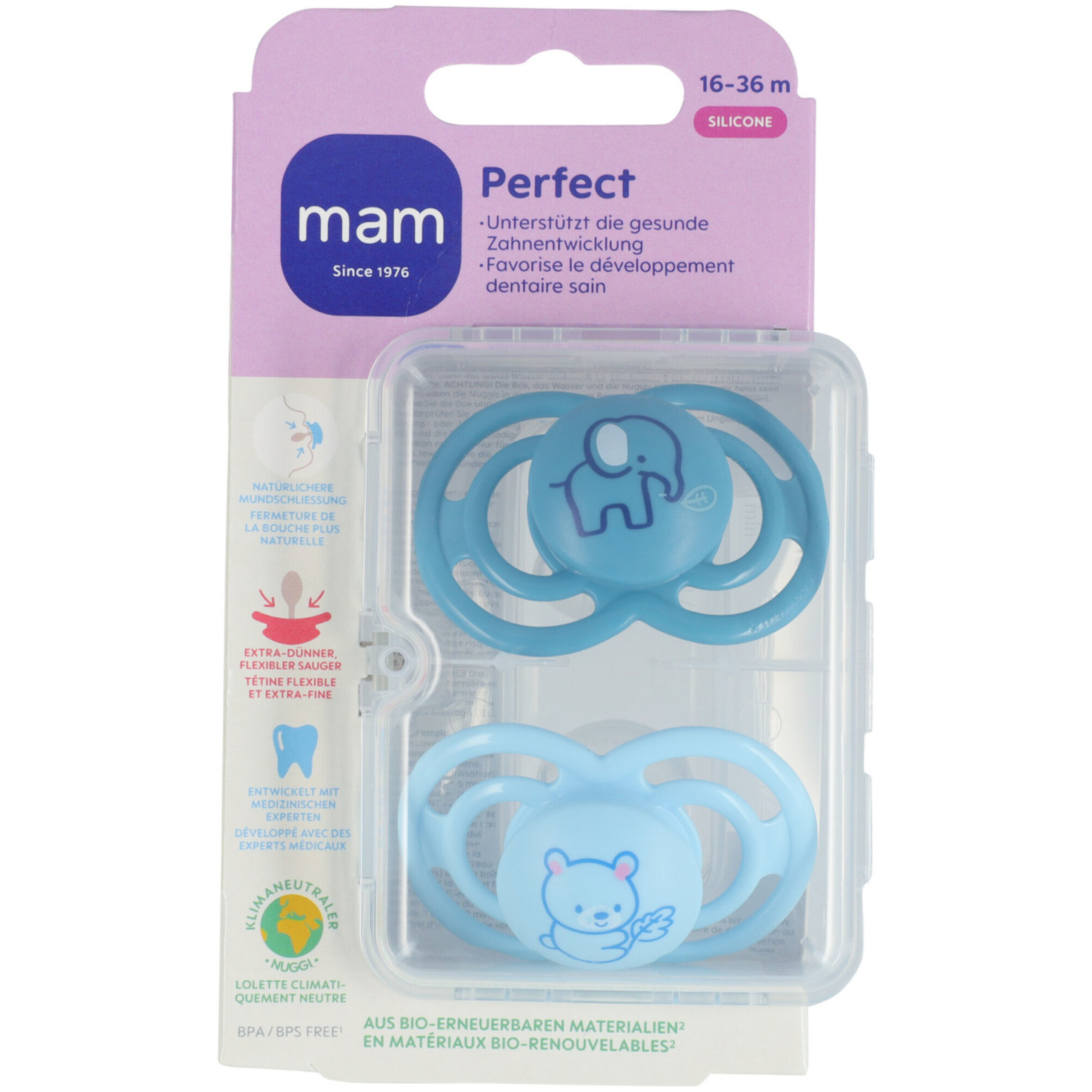 Mam Perfect Nuggi Boy 16-36 Monate