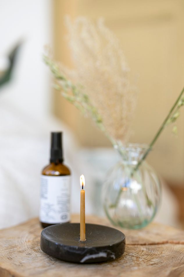 Mindfulness-kaarsen, bijenwas, 25 stuks