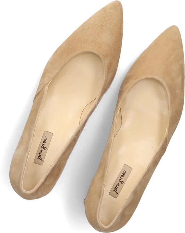 PAUL GREEN Pumps Dames 3815 Maat: 37 5 Materiaal: Suède Kleur: Beige