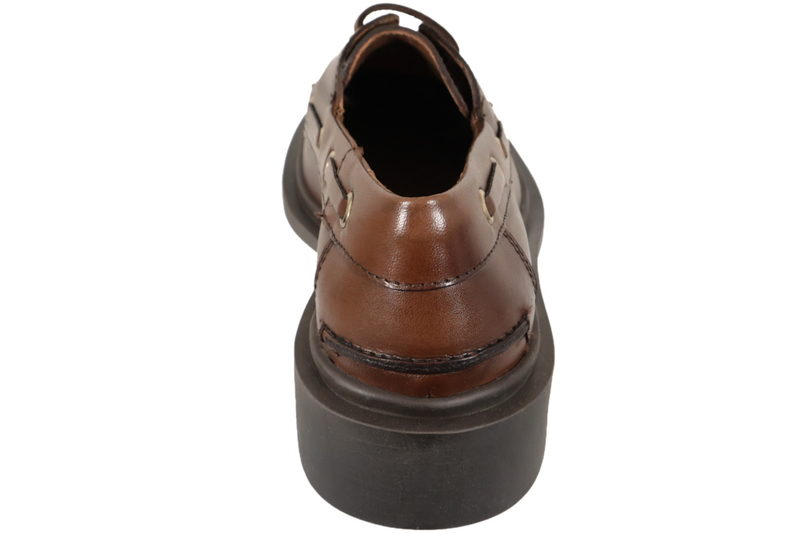 COPENHAGEN SHOES THE BIG WISH SEJLERSKO I BRUNT SKIND