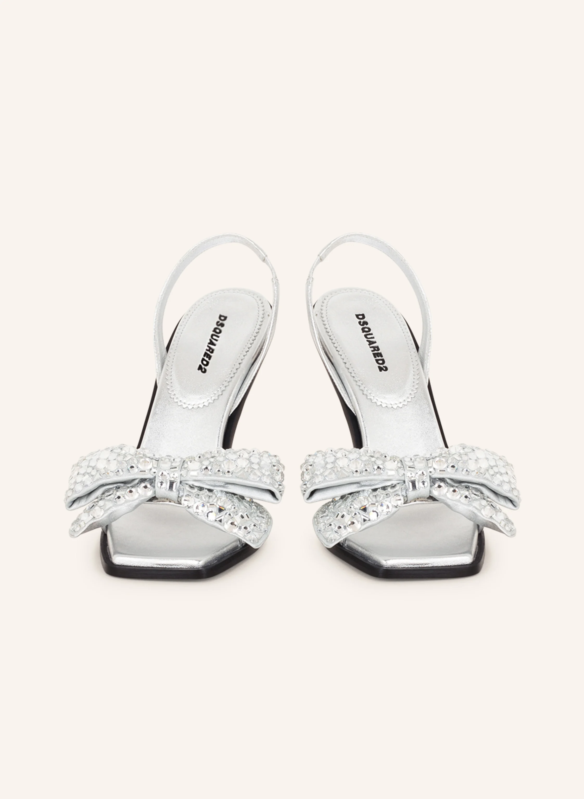 DSQUARED2 Sandaletten mit Schmucksteinen