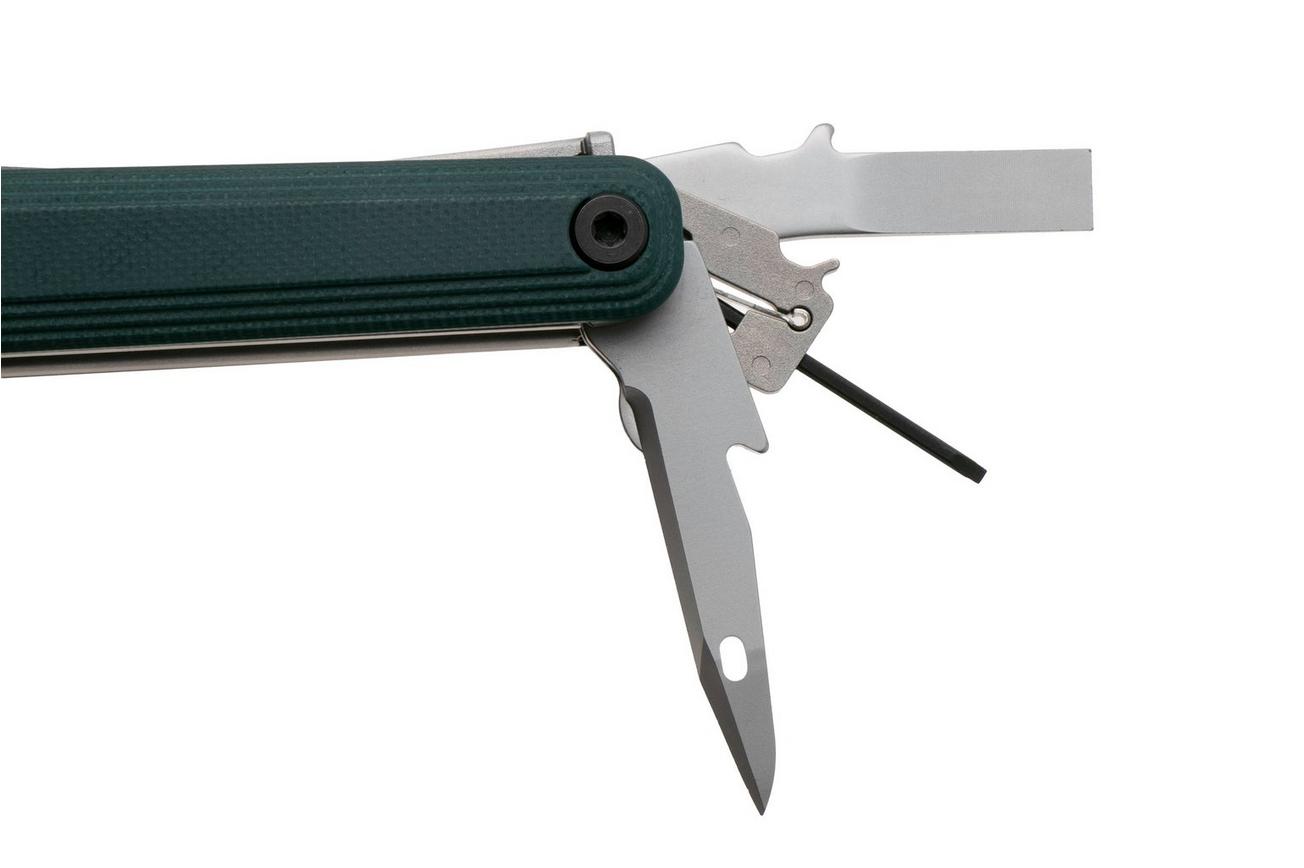 Leatherman Wave Alpha Cascadia 833401 Black DLC MagnaCut, Green G10, multitool