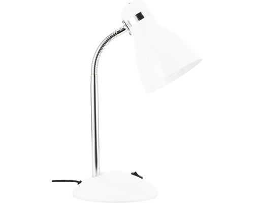 Tafellamp, 1-lichts, H 42 cm, Allison, wit
