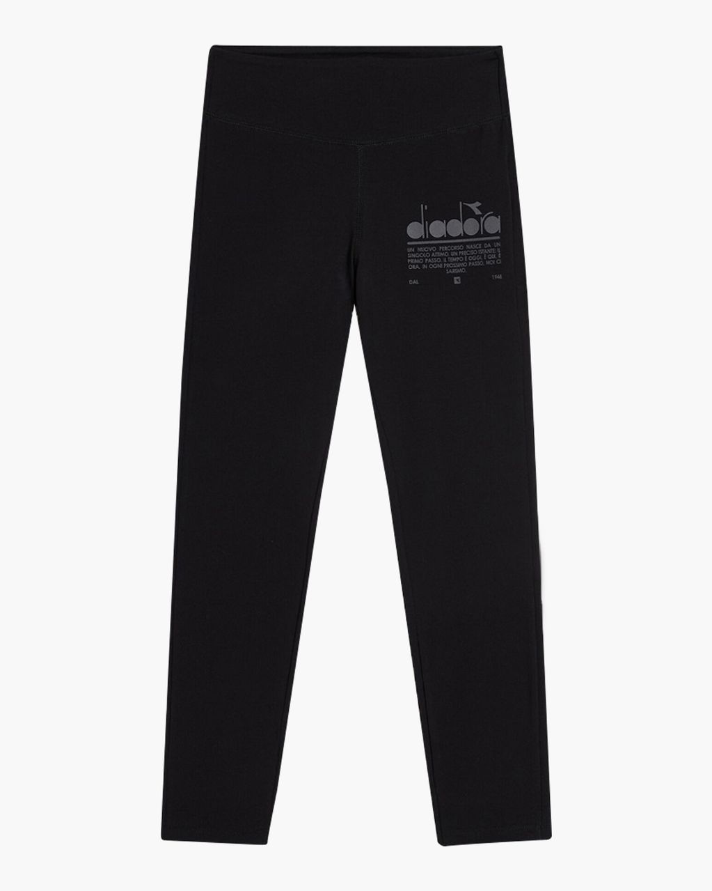 Diadora Sport Leggings Manifesto Zwart Damesleggings