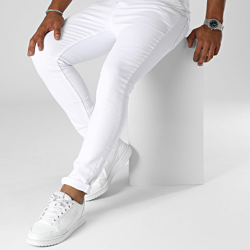 Jean Slim Blanc