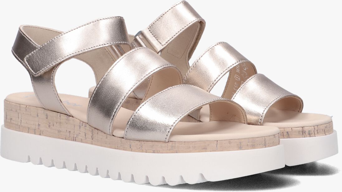 roségouden gabor sandalen 660 1