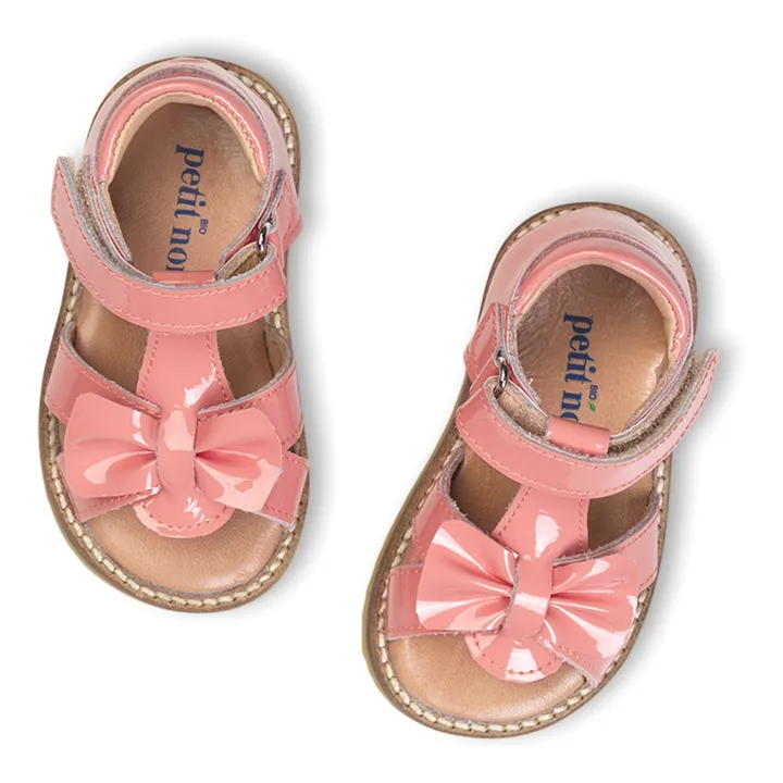 Petit Nord Sandales Scratchs Gry | Rose