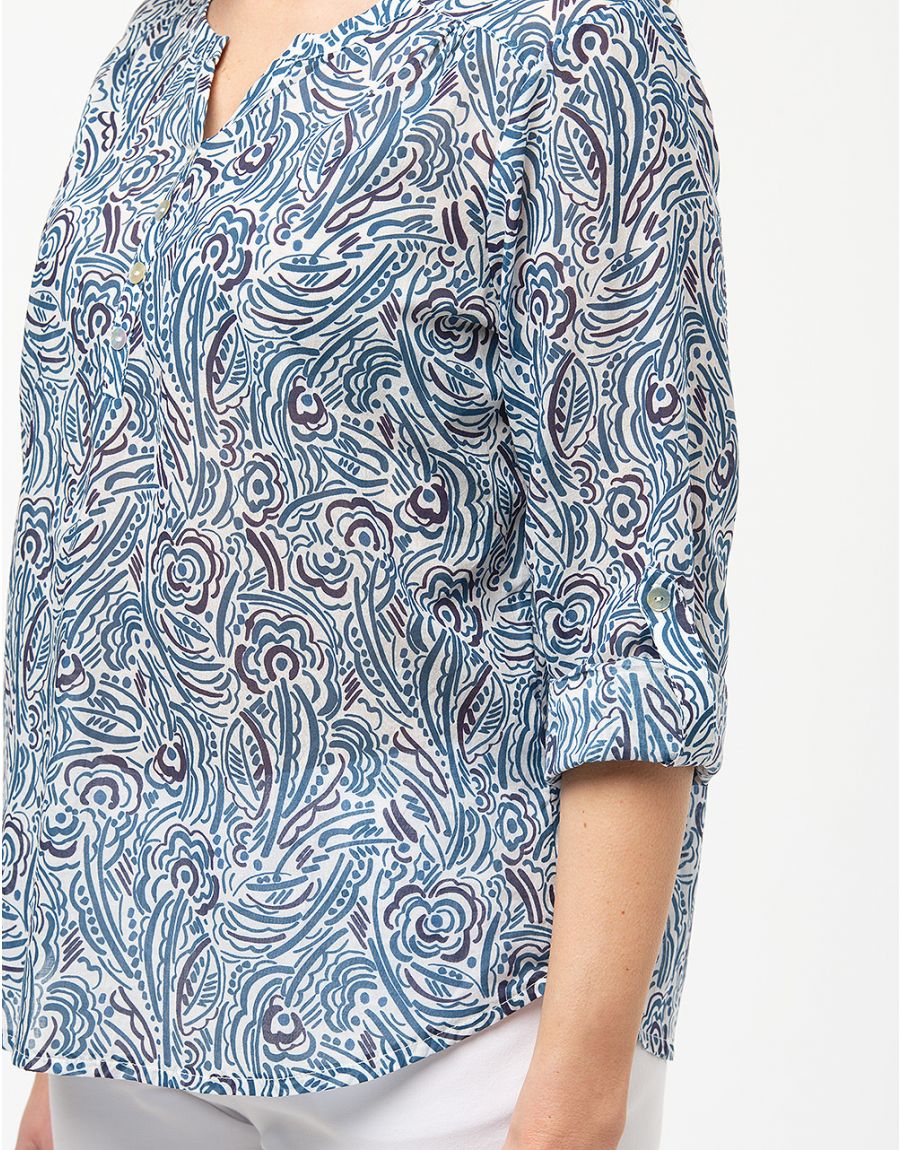 Tunique voile de coton