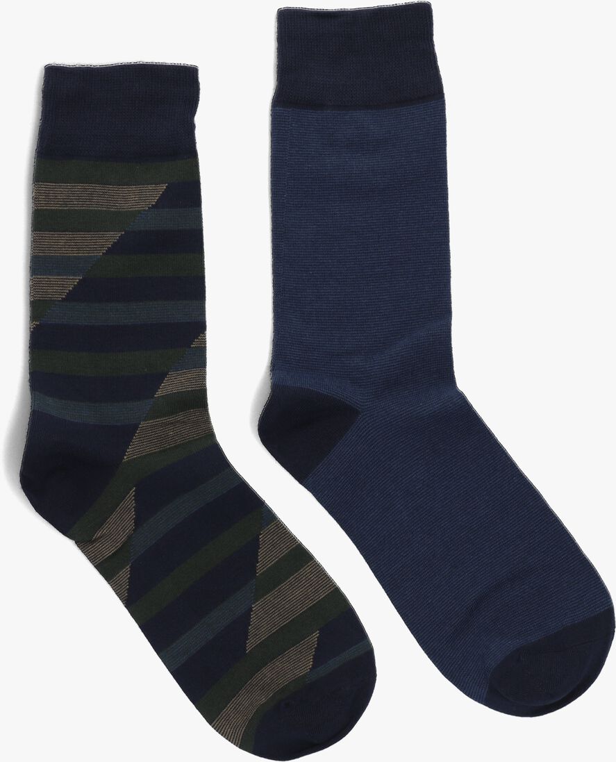 MARCMARCS blauwe marcmarcs sokken joe cotton 2-pack