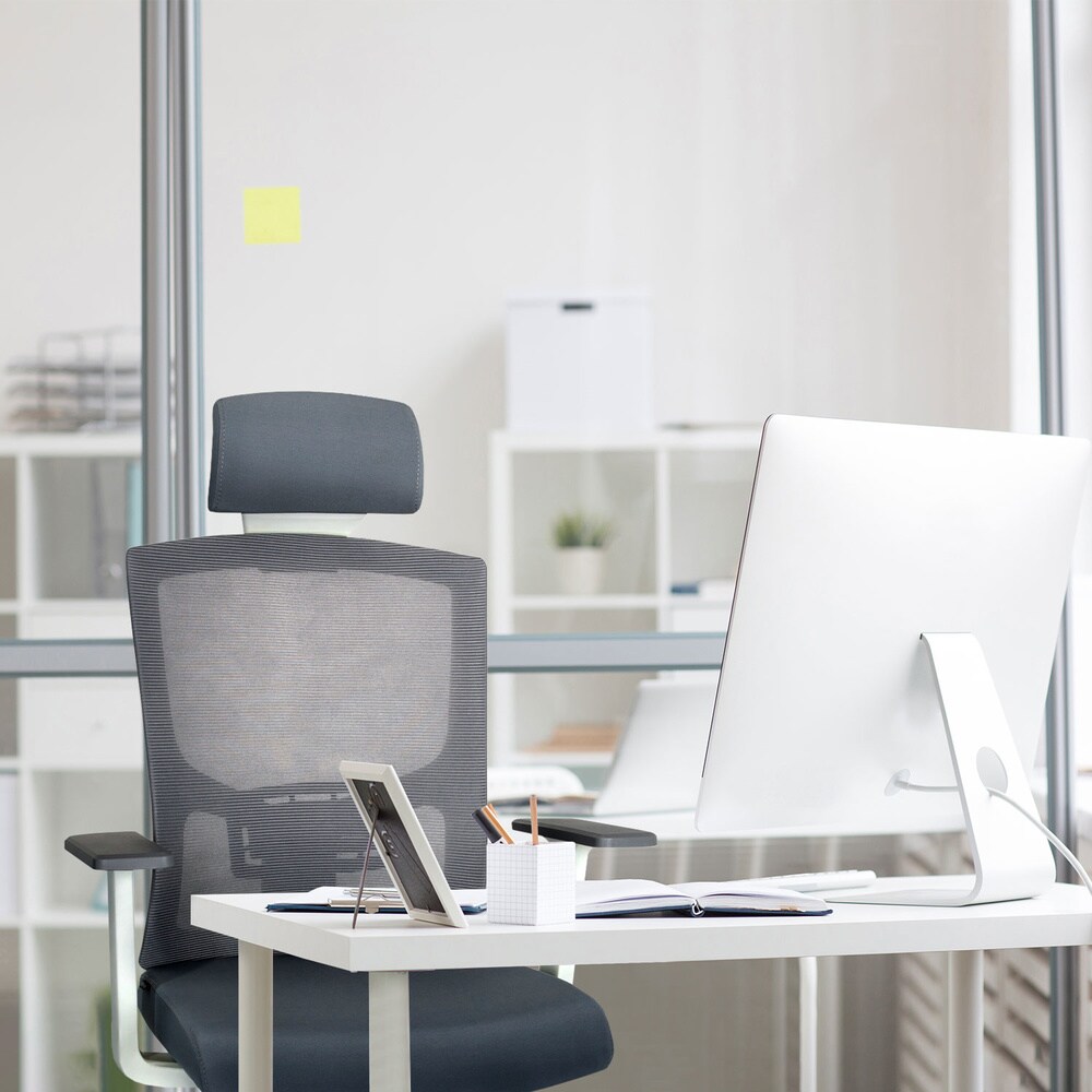 Profi Bürostuhl CAPTIVO BASE W Stoff/Netzstoff mit Armlehnen hjh OFFICE