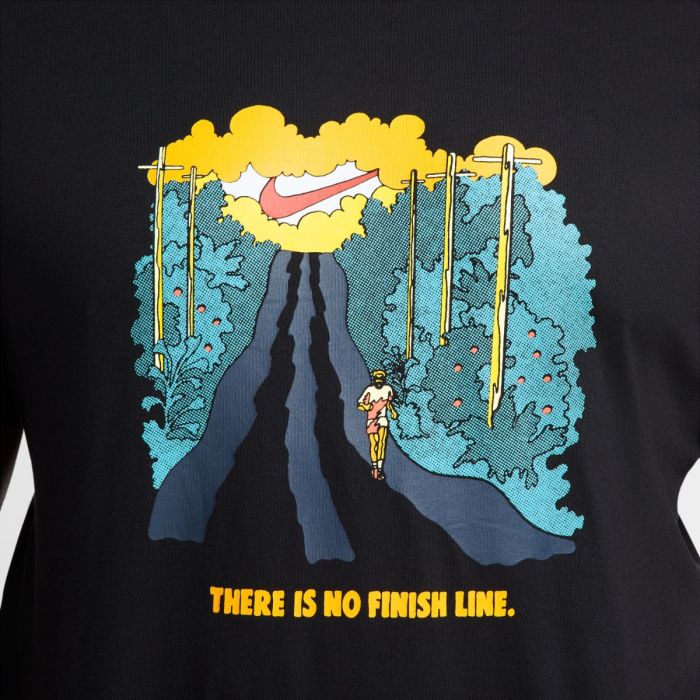 Nike Herre T-shirts Run IYKYK SS Tee Sort