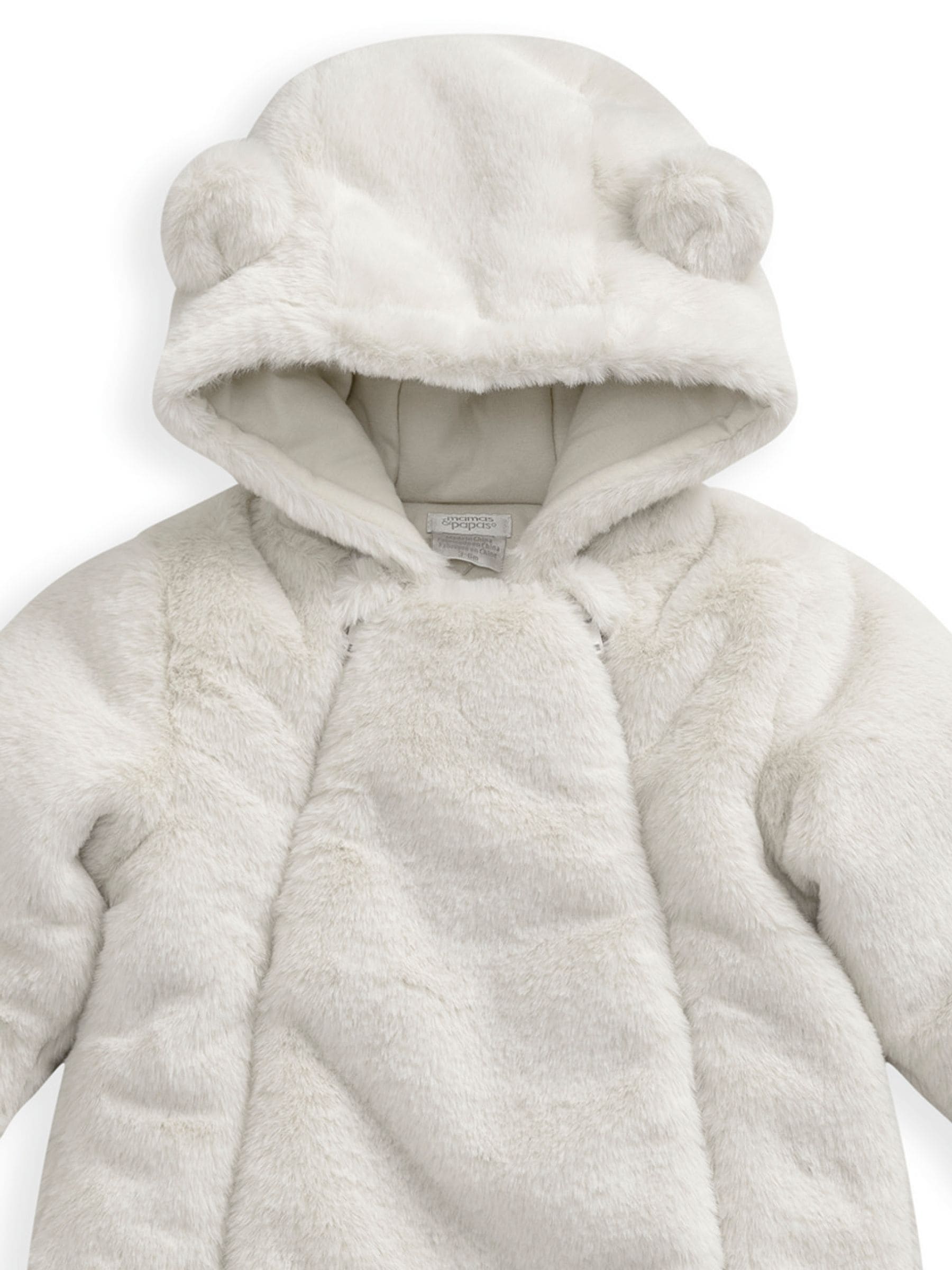 Mamas & Papas babypakje van imitatiebont