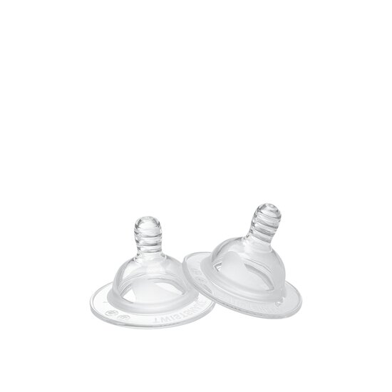Lot de 2 tétine anti-colique   4 mois +   de               Twistshake