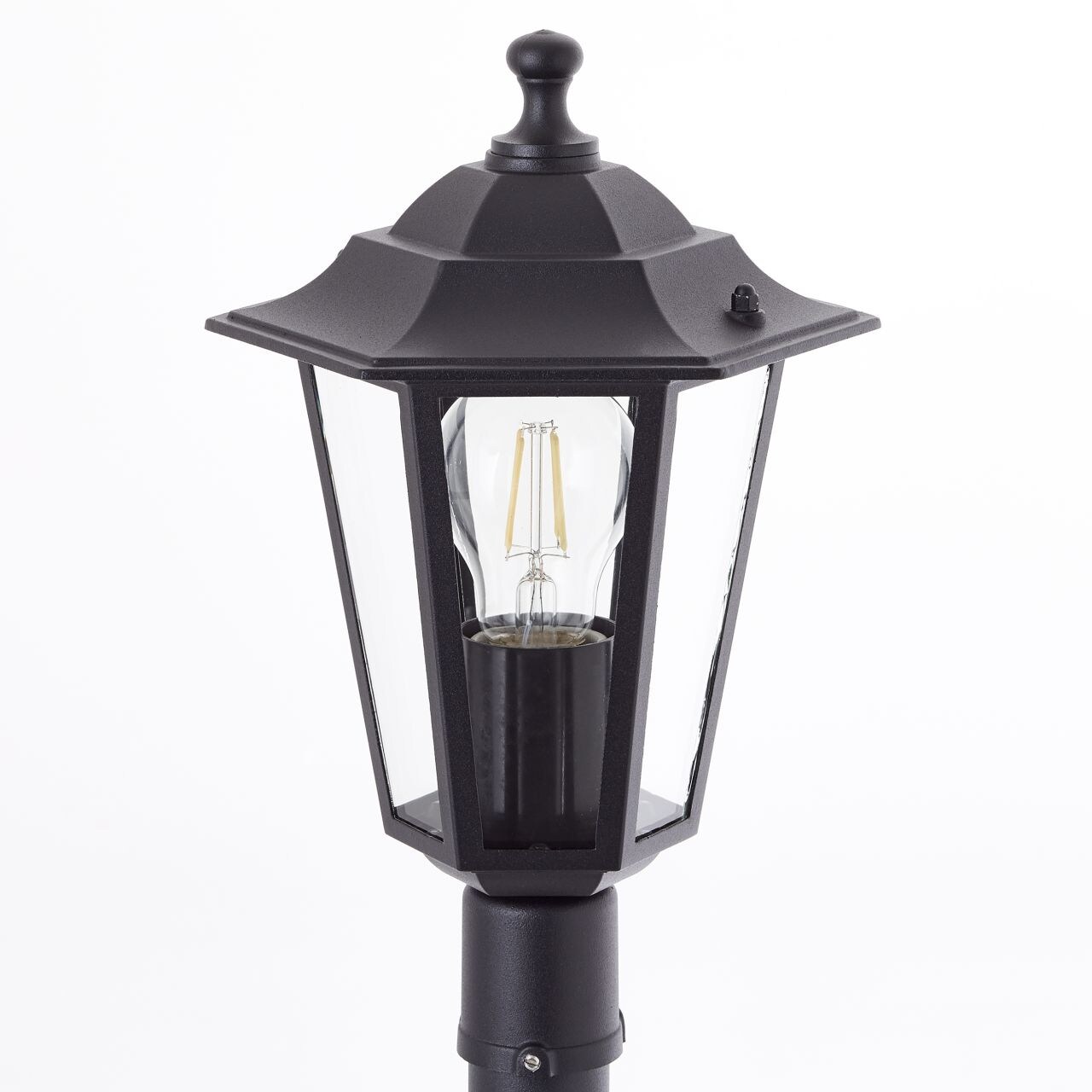 BRILLIANT Carleen Außenstandleuchte 100cm schwarz | 1x A60, E27, 60W, geeignet für Normallampen (nicht enthalten)